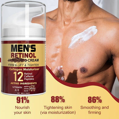 Men's Retinol & Collagen Body Cream – Firming & Moisturizing