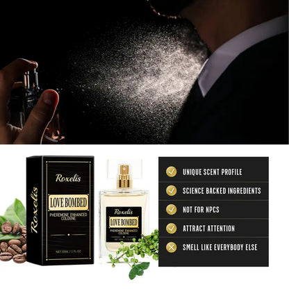 Men’s Pheromone Cologne – Light, Fresh Fragrance for Business & Charm