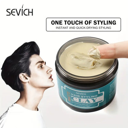 SEVICH Travel Hair Clay for Men | Matte Finish & Strong Hold