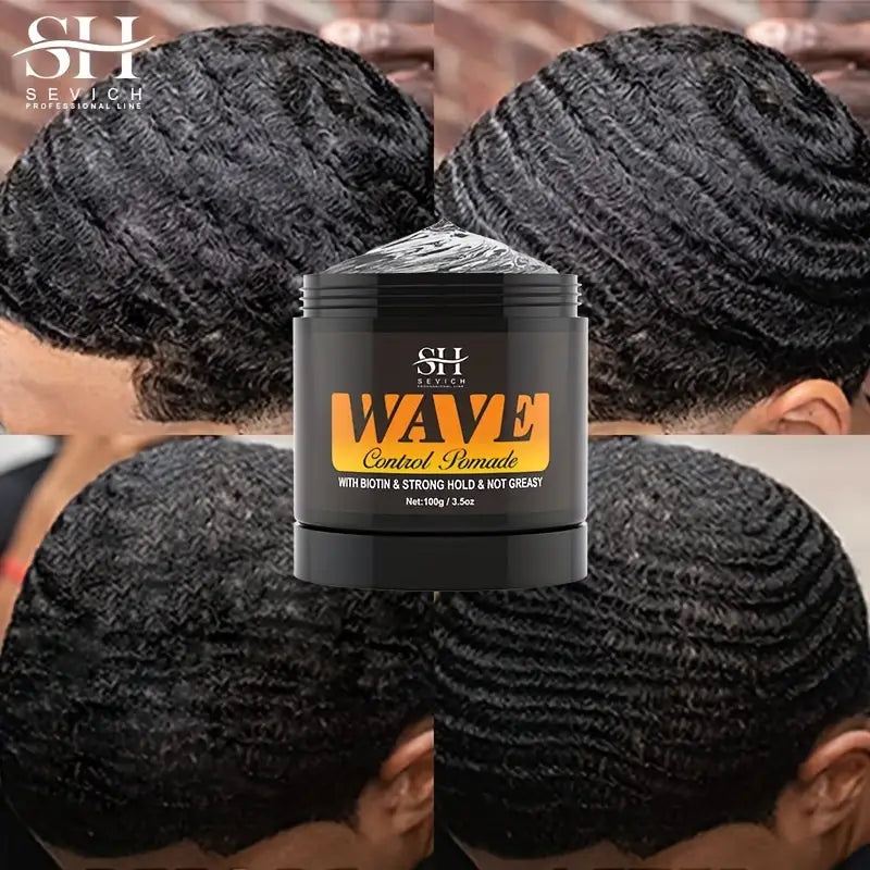 Sevich 360° Wavy Pomade – Strong Hold & Frizz Control for All Hair Types