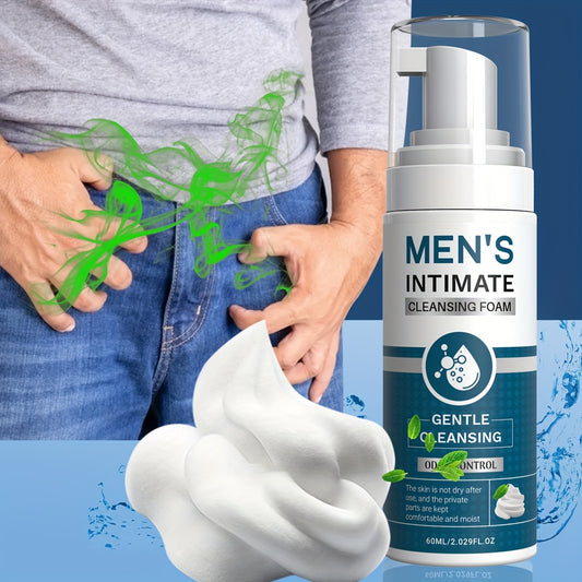 Men's Intimate Freshening Gel – Mint-Infused Odor Control