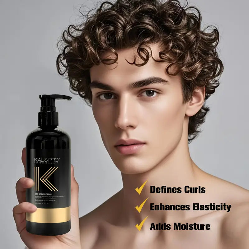 Controlled Chaos Curl Cream for Men | Anti-Frizz & Sulfate-Free