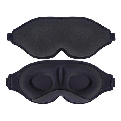 3D Memory Foam Sleep Mask – Light Blocking, Ergonomic & Pressure-Free Design