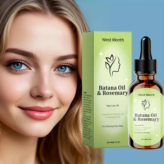 WestMonth Batana & Rosemary Hair Serum – Frizz Control for Men and Women