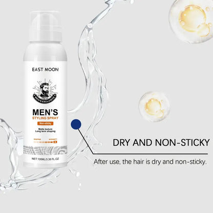 Men's Hair Styling Spray | Natural, Long-Lasting Volume & Shine