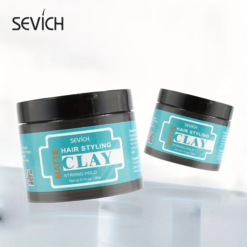 SEVICH Travel Hair Clay for Men | Matte Finish & Strong Hold