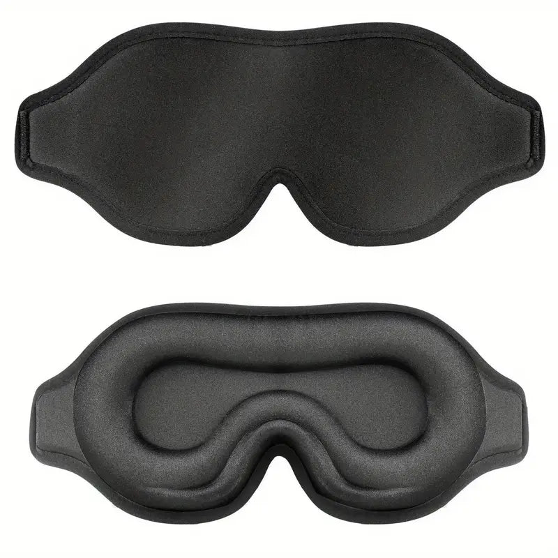 2-Pack SleepEase 3D Eye Mask – Lightweight, Breathable & Pressure-Free Design