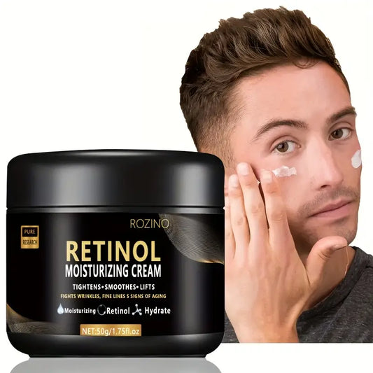 Men's Moisturizer with Retinol | Hydrating & Skin Firming Cream